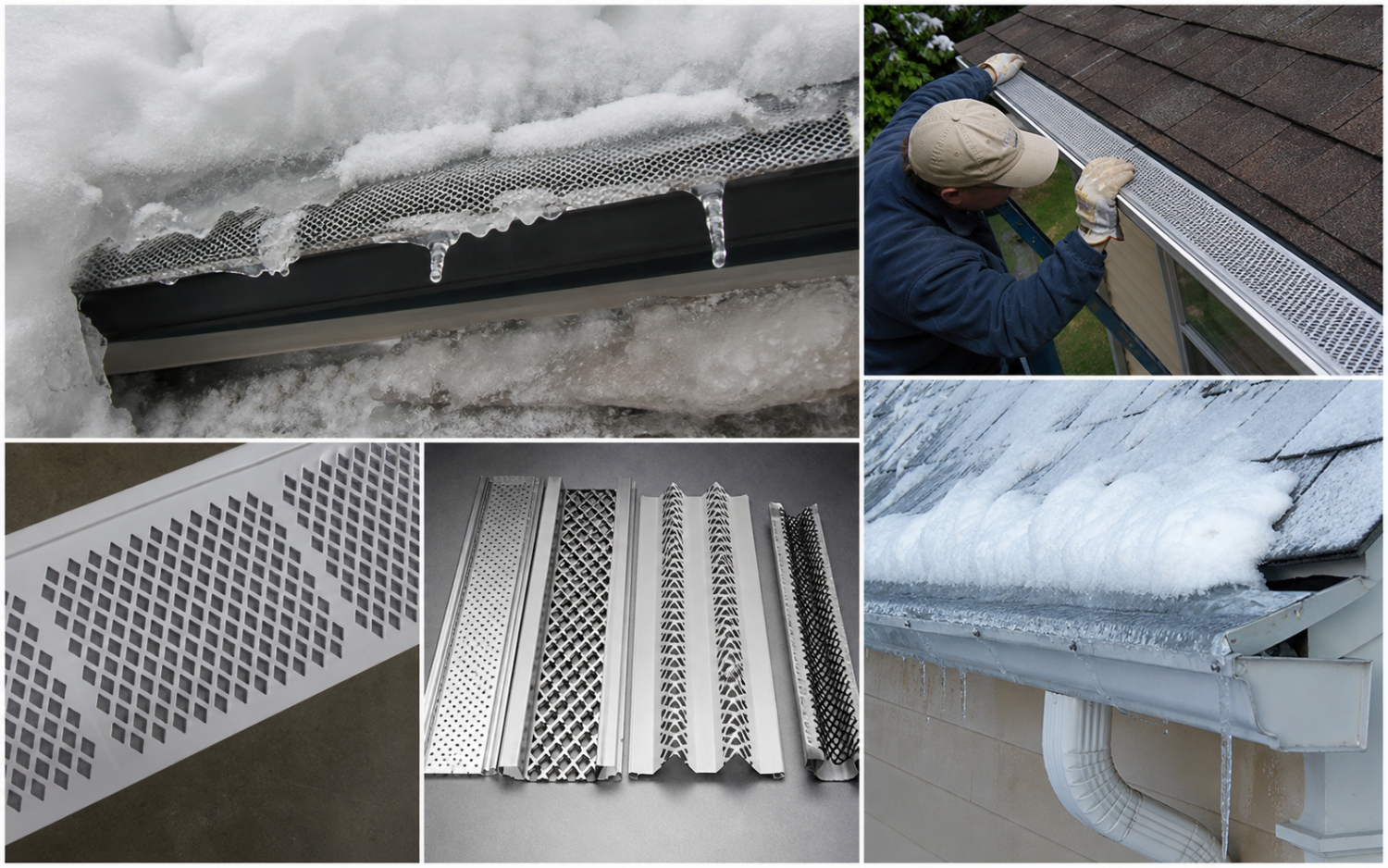 best gutter guards for snow and ice