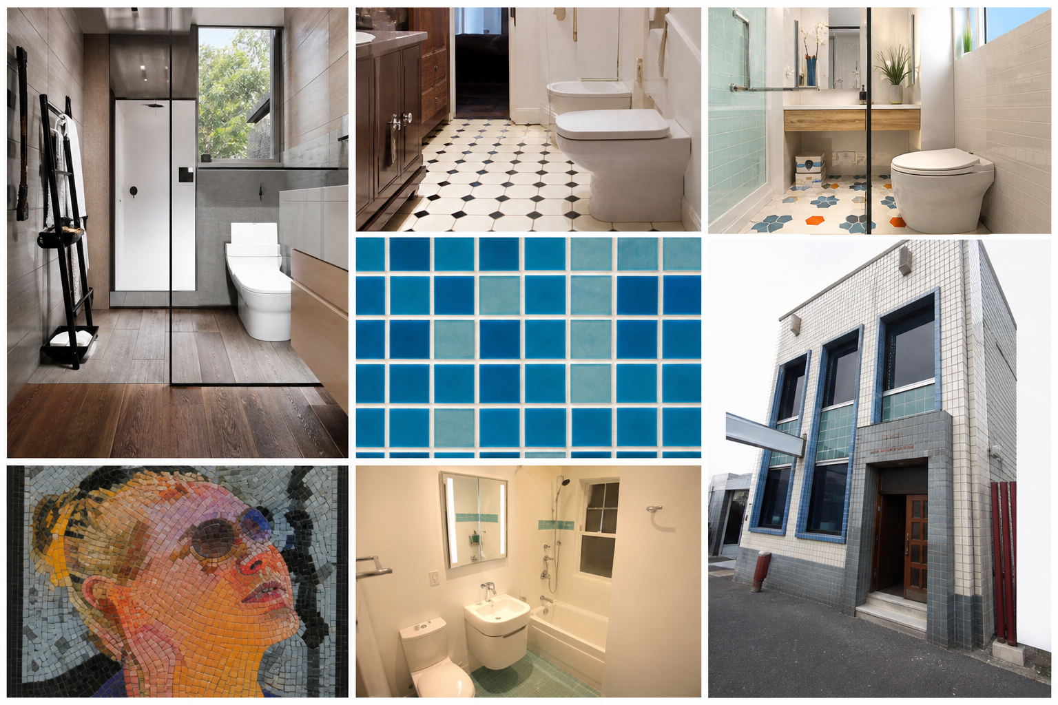 best tile for small bathroom floors