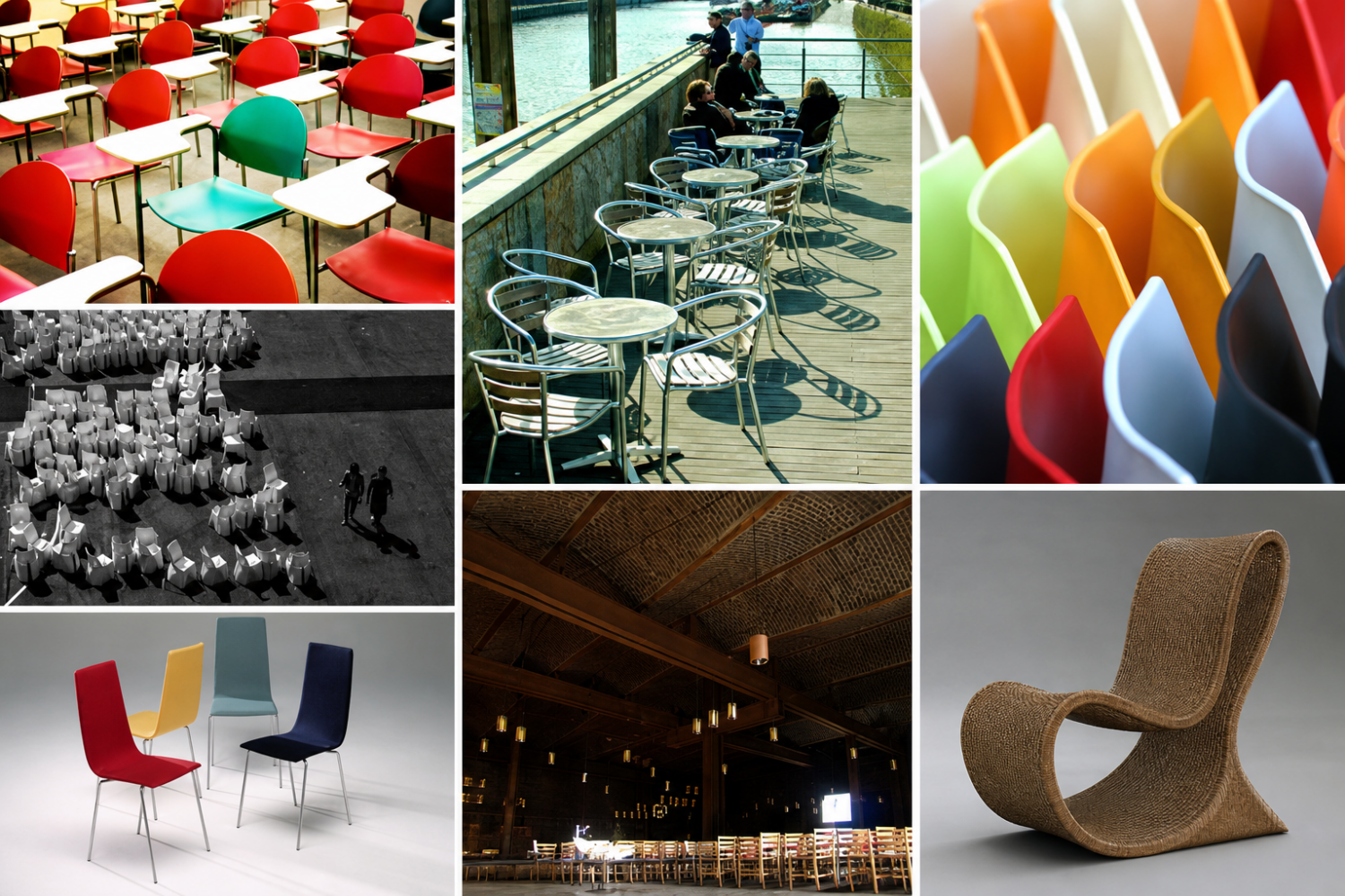 different kinds of chairs