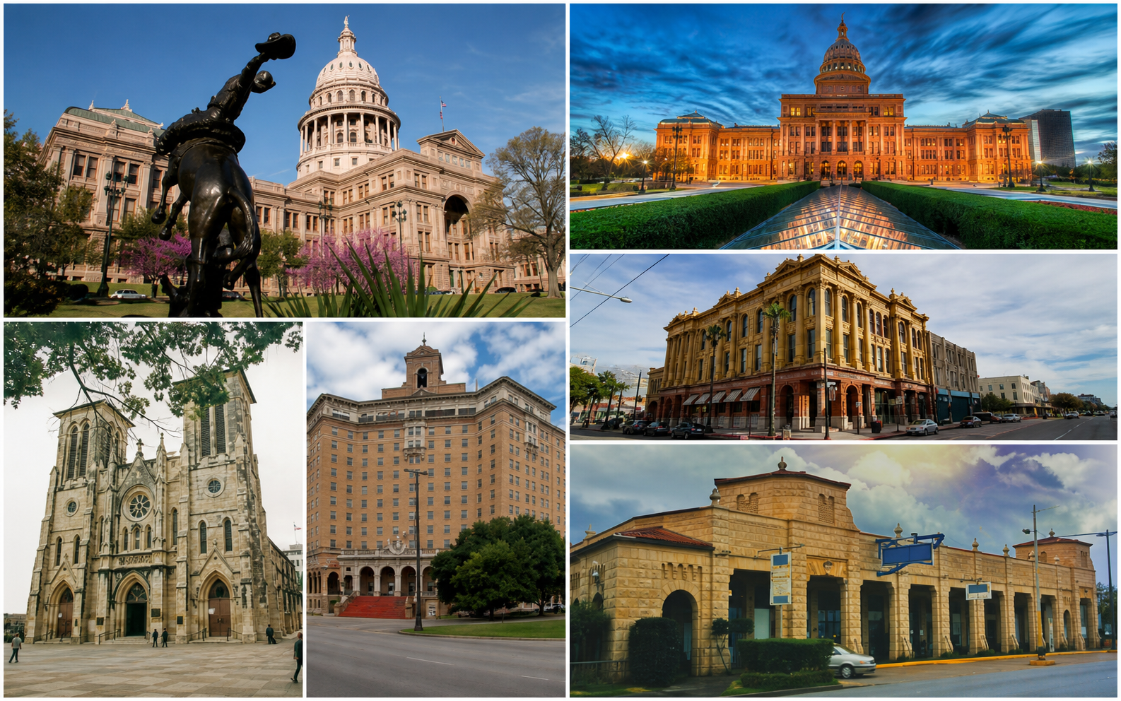 best architectural landmarks in Texas