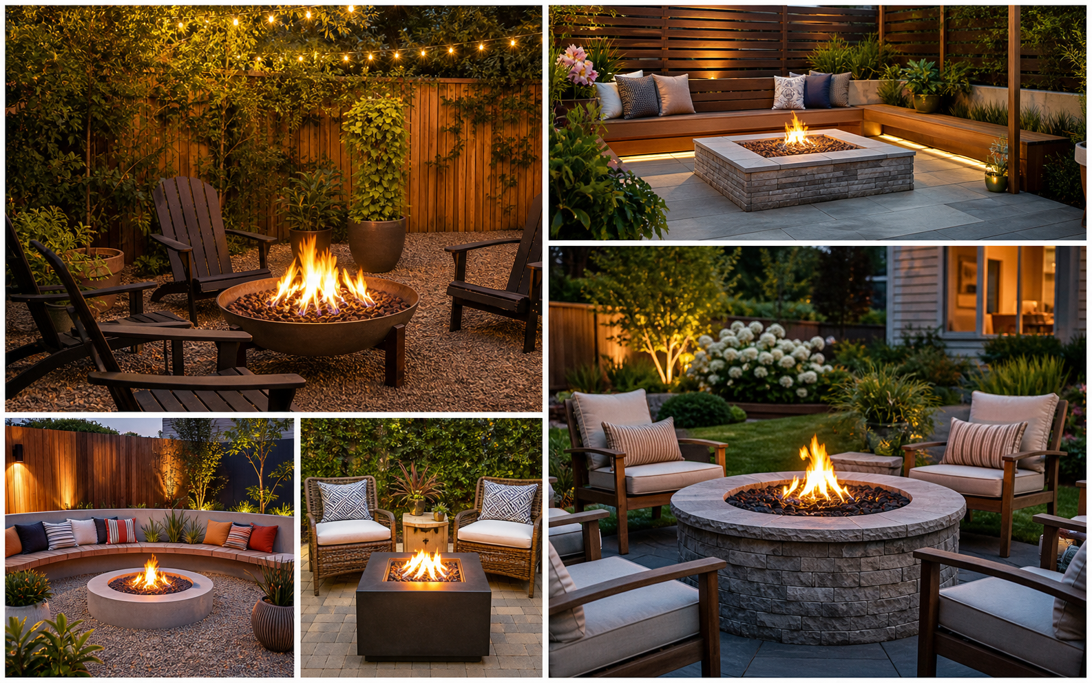 Small Backyard Fire Pit Ideas