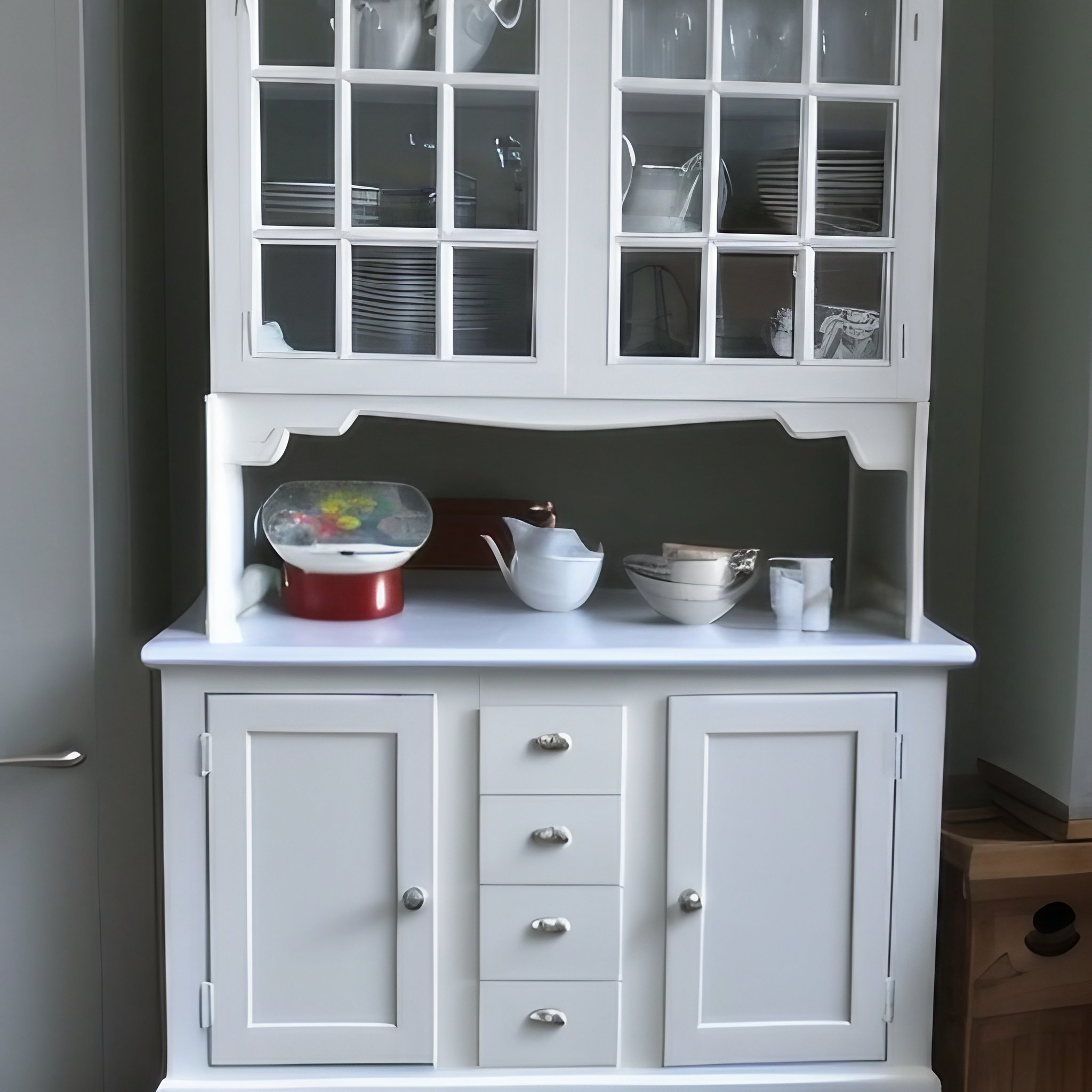 White Kitchen Hutch Ideas - Architecture Adrenaline