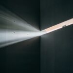 white fluorescent light turned on in room