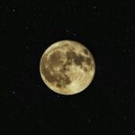 Full moon above Popovec