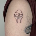 MF DOOM mask by Dima at Puppy Tattoo in Los Angeles, California ...