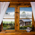 Royalty-Free photo: White curtain on white window | PickPik