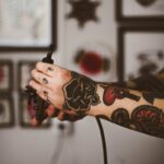 Person showing hand tattoos. Original | Free Photo - rawpixel