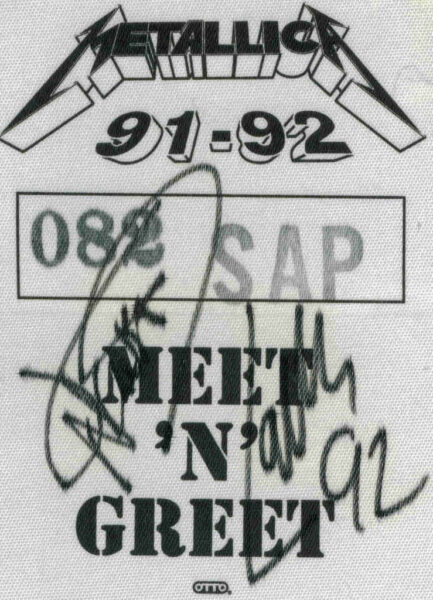 Metallica Band Members Concert