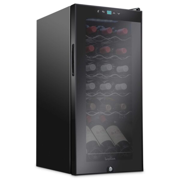 Ivation Compressor Refrigerator Freestanding Temperature