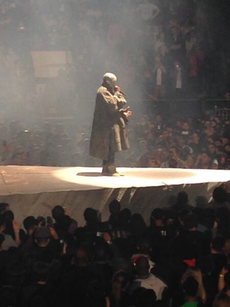 Kanye West Yeezus Tour performance