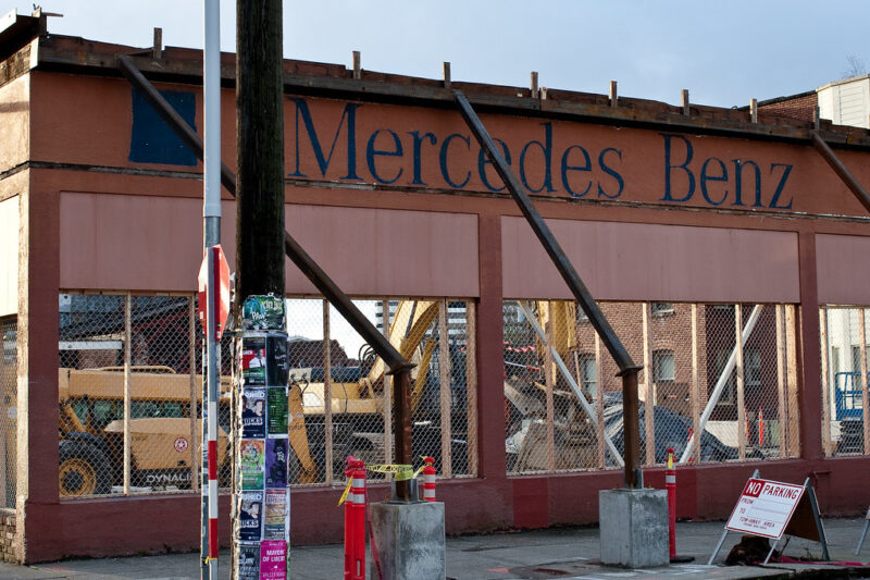 Mercedes-Benz Stadium exterior for Peach Bowl 2024