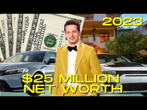 Charlie Puth 2023 Net Worth Graphic