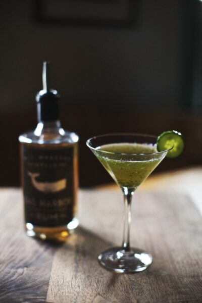 Sag Harbor residence cocktail