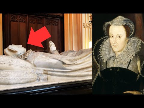 Inside the Tomb of Mary Queen of Scots in Westminster Abbey