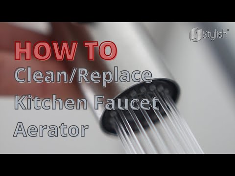 How to Clean or Remove a Kitchen Faucet Aerator