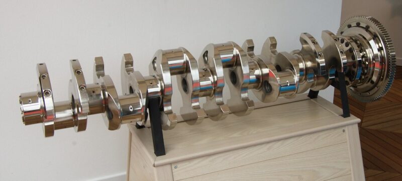 Crankshaft important for rear main seal placement