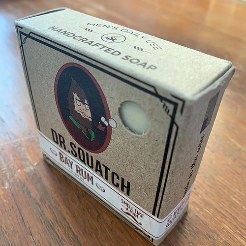 Dr. Squatch Bay Rum Soap