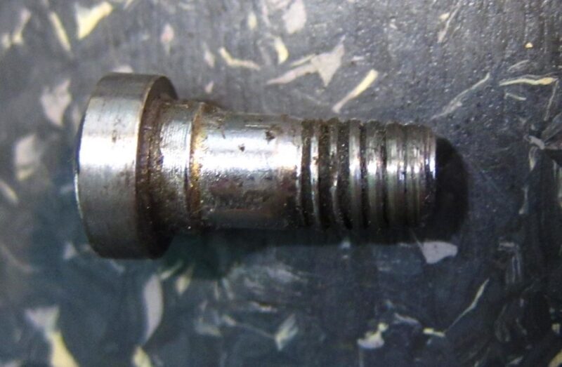 Superbe stem stripped bolt