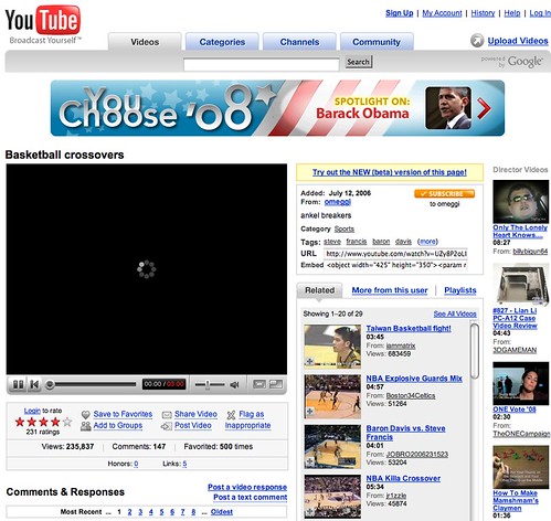 Old YouTube interface related to KSI's YouTube earnings