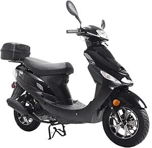 X-PRO 50cc Adult Moped Gas Moped Motorcycle 50cc with 10