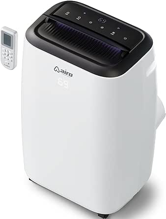 AIRO Portable Air Conditioners 8000 BTU, AC Unit Floor Standing with Remote Control & DYI Installation Kit, New 2025 model