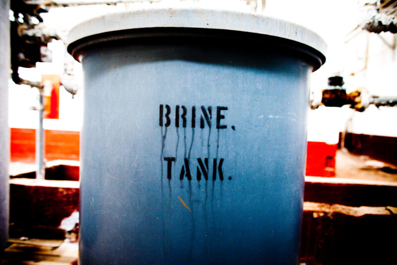 Brine Tank for water softener maintenance
