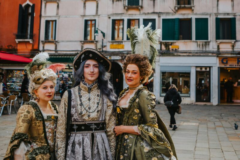Venetian Costumes and Masks