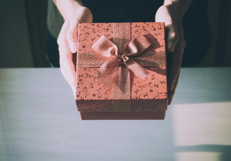 Gift box for Crumbl birthday reward