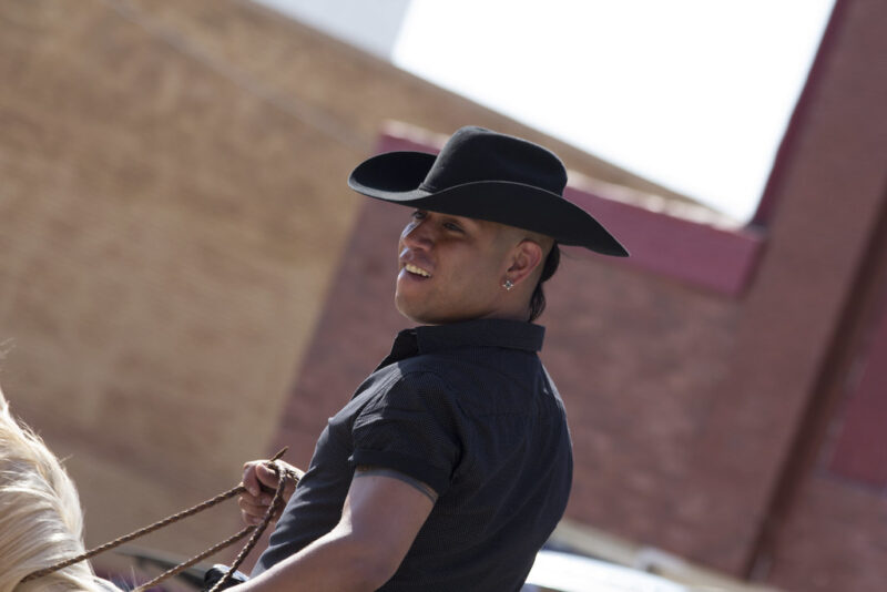 Actor Rudy Youngblood attends the American Indian Exposition 2015