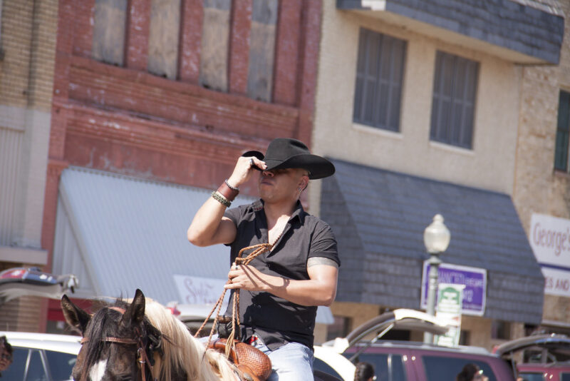 Actor Rudy Youngblood attends the American Indian Exposition 2015