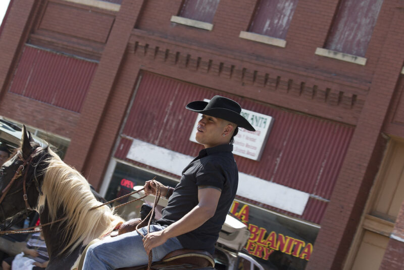 Actor Rudy Youngblood attends the American Indian Exposition 2015