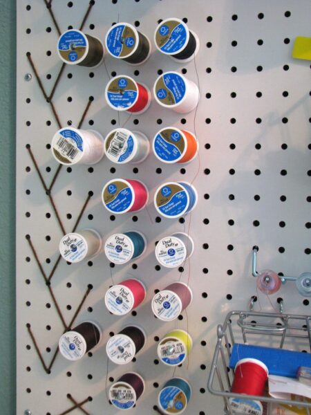 Embroidered Peg Board