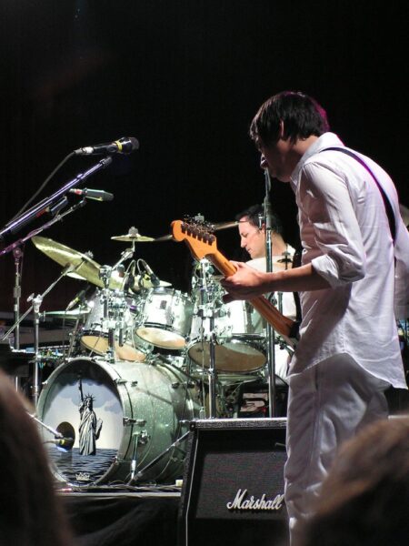 Jeff Schroeder and Jimmy Chamberlin