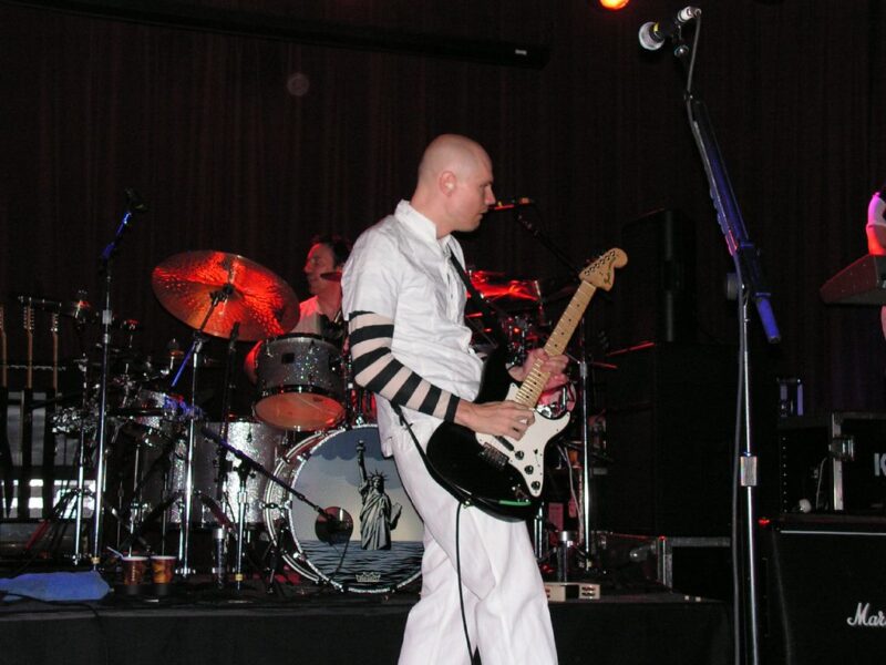 Billy Corgan and Jimmy Chamberlin