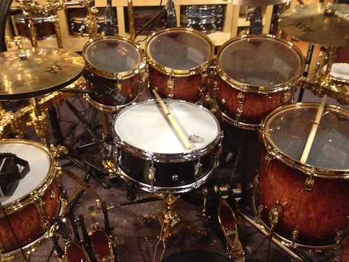 Todd Sucherman Drum Room~