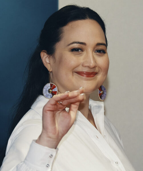 Lily Gladstone at the 2024 Cannes Film Festival (cropped)