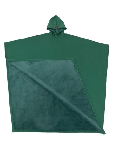 Xichahao Weighted Cloak Hoodie – Wearable Oversized Blanket for Ultimate Comfort (Green, One Size)