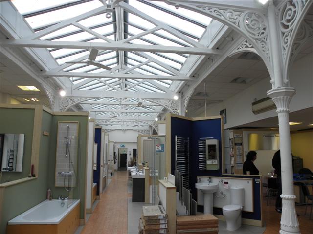Interior, former railway station, Derry / Londonderry