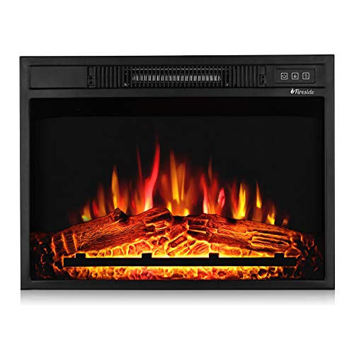 TURBRO Fireside FS23 Realistic Flames Electric Fireplace