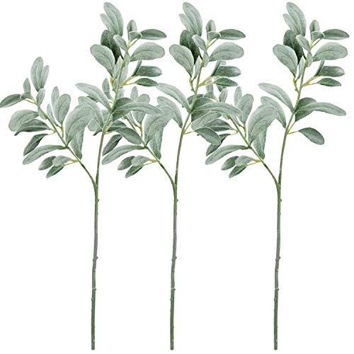 Lambs Ear Stems Artificial Greenery