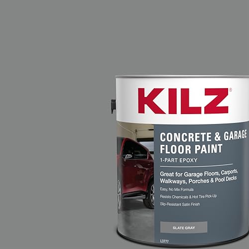 KILZ 1-Part Epoxy Acrylic Concrete and Garage Floor Paint