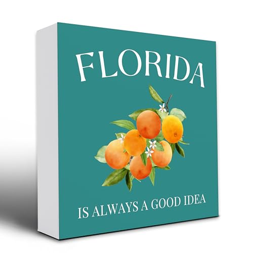 Florida Is Always a Good Idea Wooden Plaque Sign
