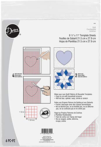 Dritz Vinyl Template Sheets