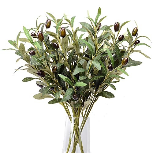 DVGUN 5 Pack Olive Branches Artificial Plants