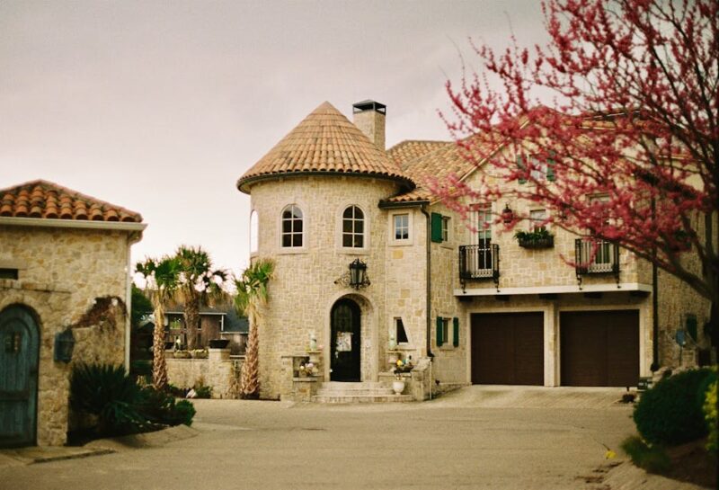 Spanish Mediterranean House hero collage