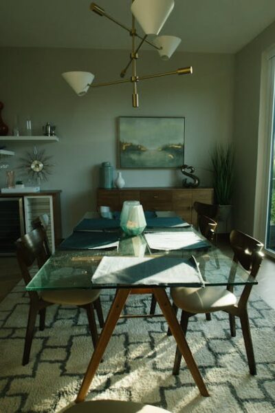 Rug Size For Dining Table photo
