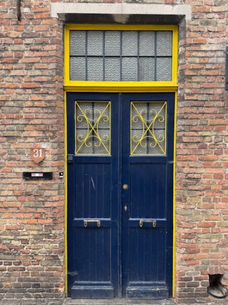 window above door photo