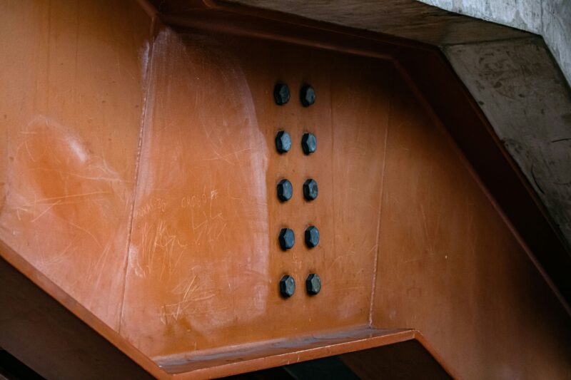 A wooden box with a hole in it