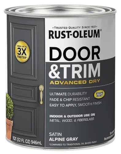Rust-Oleum 369387 Advanced Dry Door & Trim Paint