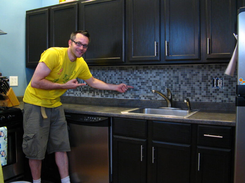 Backsplash I did it